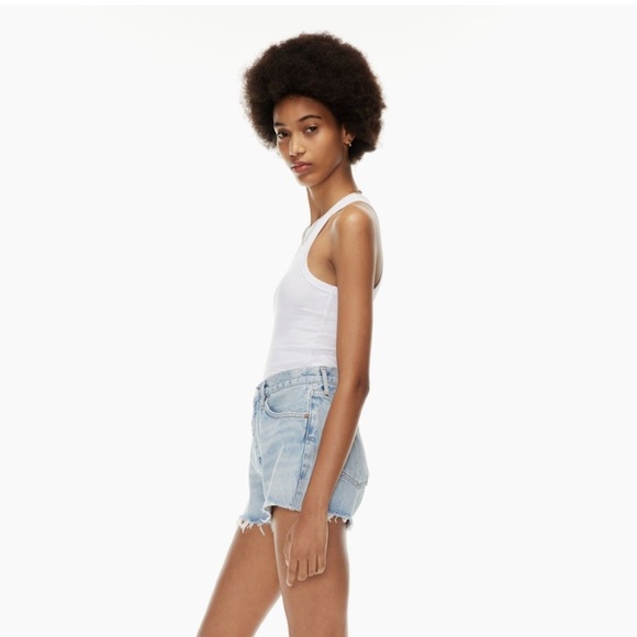 AGOLDE Parker Denim Shorts size 28 - Picture 3 of 8